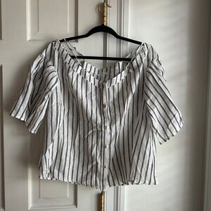 Women’s BP/Nordstrom off the shoulder top; size medium